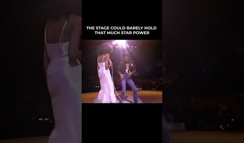 Diana Ross and Michael Jackson